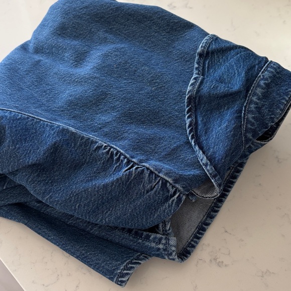 Zara  Ruffled Denim shirt blouse/ Jacket 3/4 sleeves nwt - Picture 12 of 12